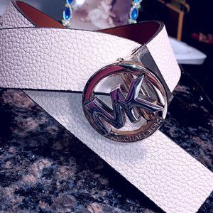 💥💞💥NWOT Michael Kors Reversible Belt Mauve Pink and Luggage brown BRAND NEW